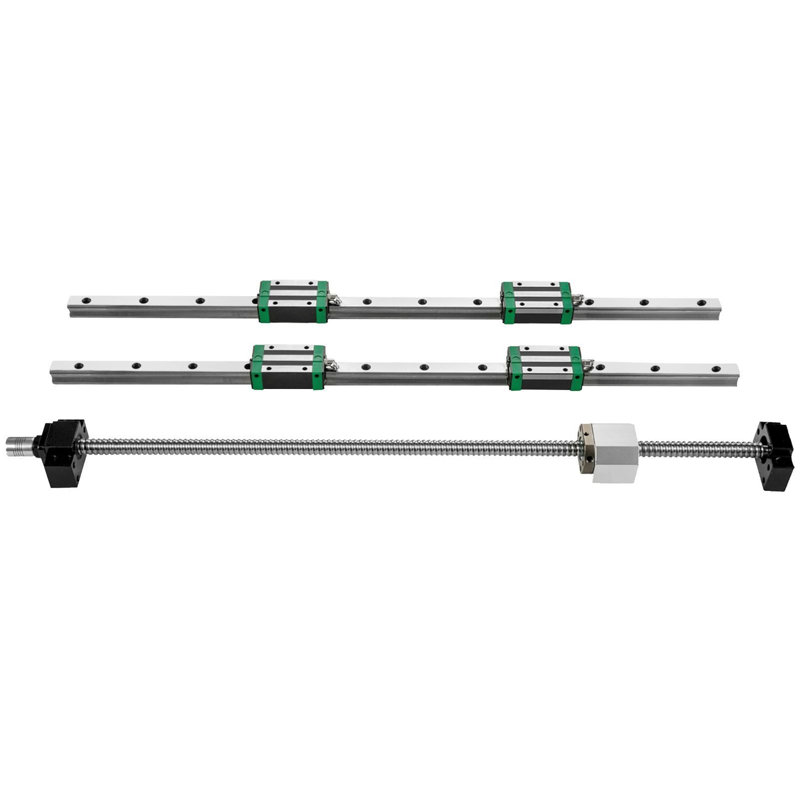 Linear Guide Rail 2Pcs HGR20-1 - огляд і ціна Hgr20 Linear Guide Rail Ballscrew Set